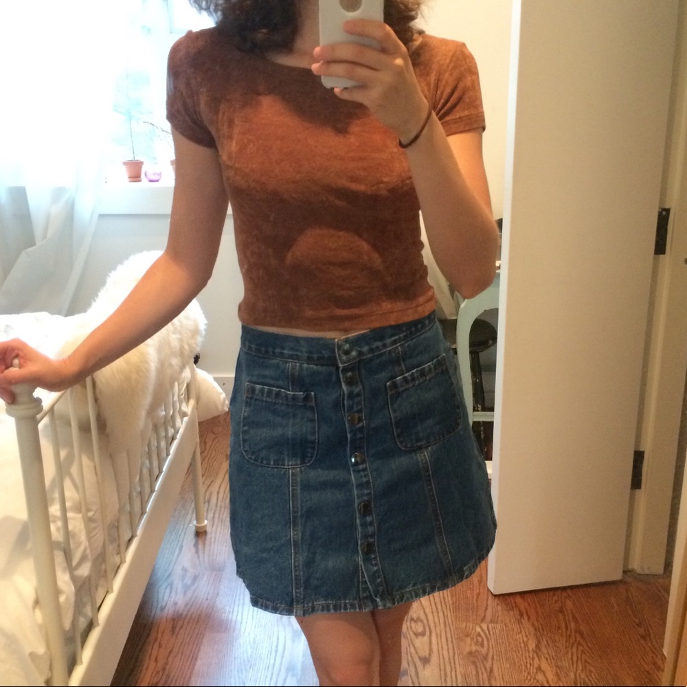 Urban Outfitters BDG Denim Mini Skirt - Picture 4 of 6